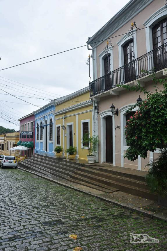 Casario centenário de Antonina, cidade histórica no litoral do Paraná